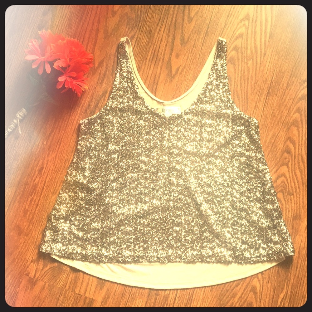 Decree Sequined Tank